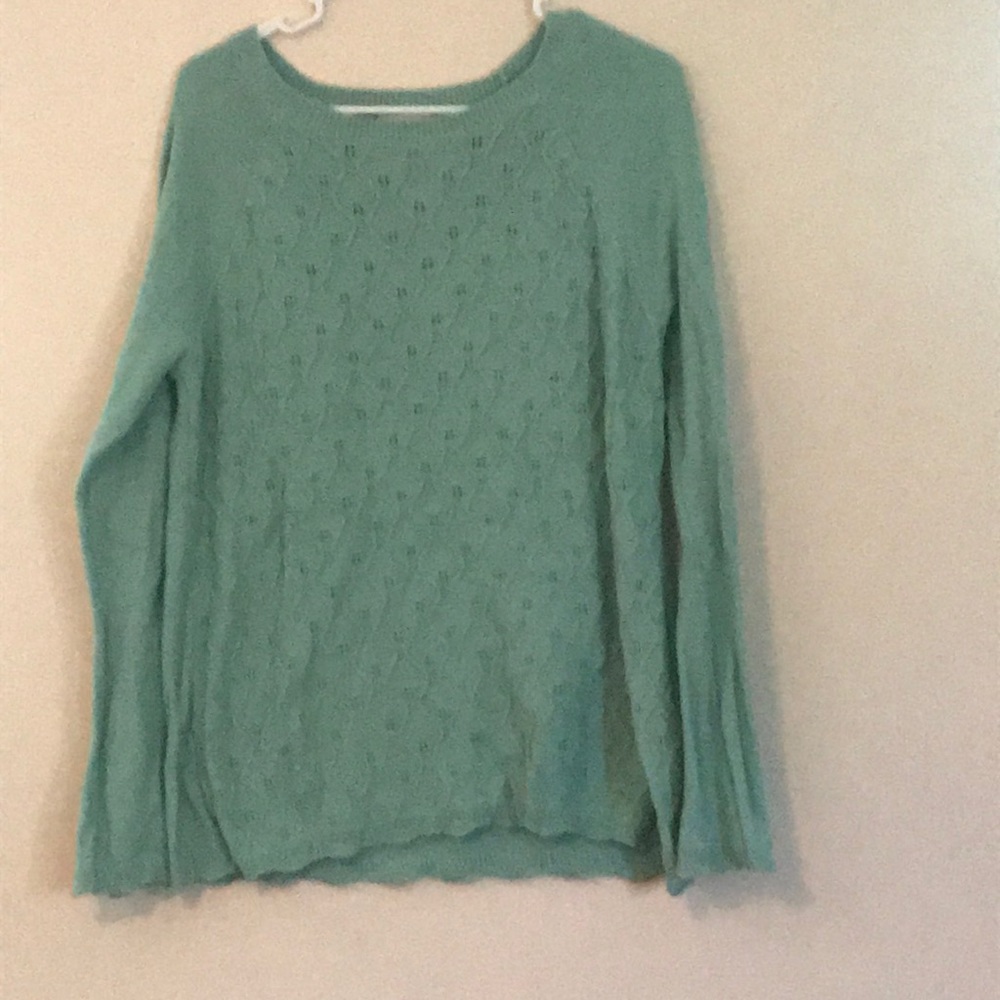 Mint green sweater
